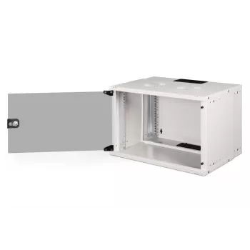 DIGITUS 19 inch 7U sienas montāžas skapis - SOHO PRO 370 x 540 x 400mm pelēks
