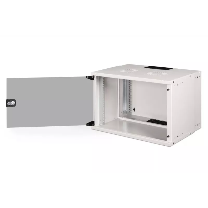 DIGITUS 19 inch 7U sienas montāžas skapis - SOHO PRO 370 x 540 x 400mm pelēks