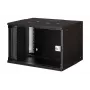 DIGITUS SOHO PRO sienas montāžas skapis - 19 inch 7U - 370 x 540 x 400mm melns