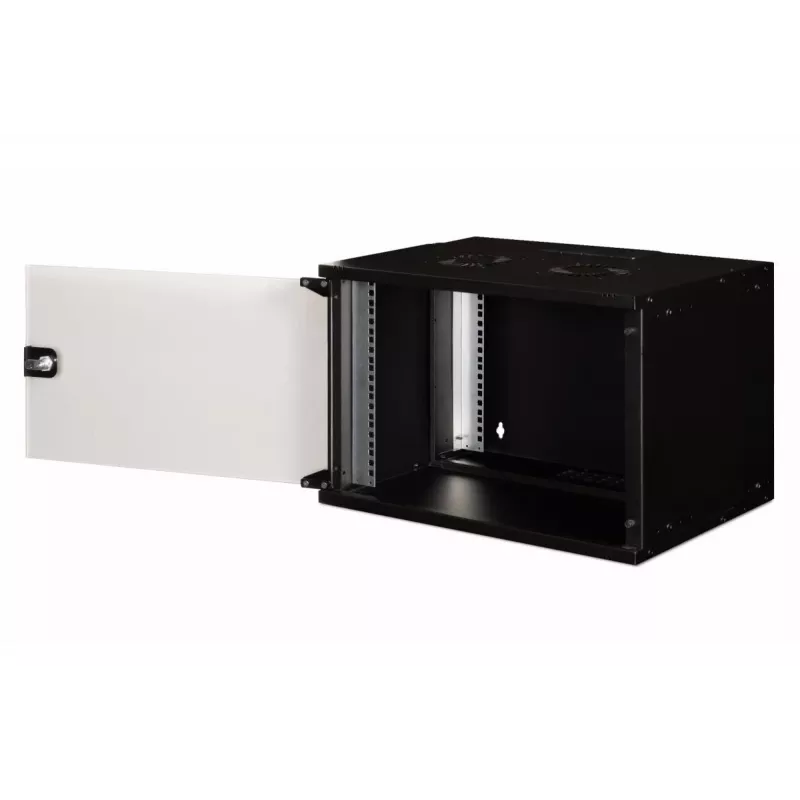DIGITUS SOHO PRO sienas montāžas skapis - 19 inch 7U - 370 x 540 x 400mm melns