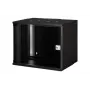 DIGITUS 19 inch 9U sienas montāžas skapis - SOHO PRO 460 x 540 x 400mm melns