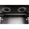 DIGITUS 19 inch 9U sienas montāžas skapis - SOHO PRO 460 x 540 x 400mm melns