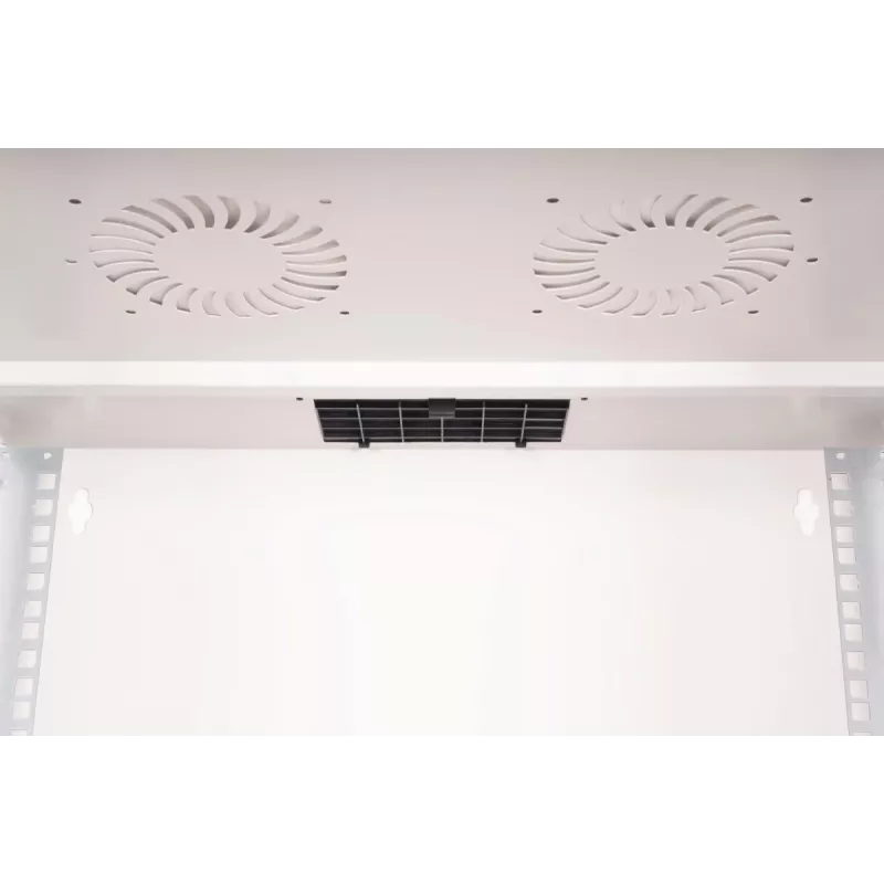 DIGITUS 19 inch 12U sienas montāžas skapis - SOHO PRO 595 x 540 x 400mm pelēks