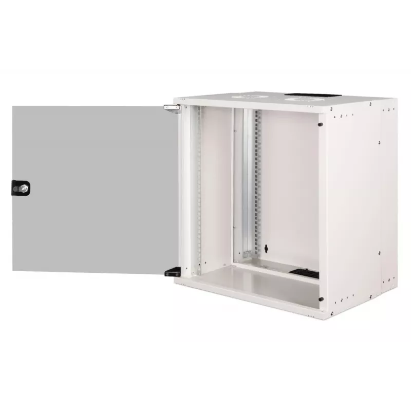 DIGITUS 19 inch 12U sienas montāžas skapis - SOHO PRO 595 x 540 x 400mm pelēks