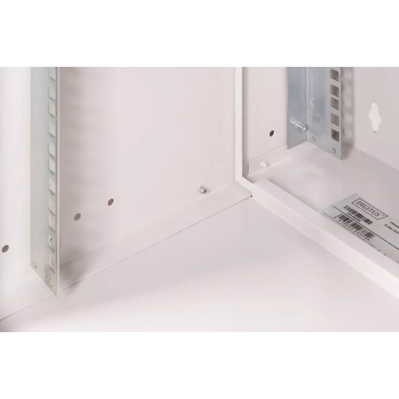 DIGITUS 19 inch 12U sienas montāžas skapis - SOHO PRO 595 x 540 x 400mm pelēks