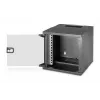 DIGITUS 10IN 6U sienas montāžas skapis - SOHO PRO 325 x 315 x 300mm melns