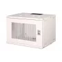 DIGITUS 19 collu 7U sienas montāžas skapis - SOHO Pro ar perforētām durvīm 370 x 540 x 400 mm neizjaukts