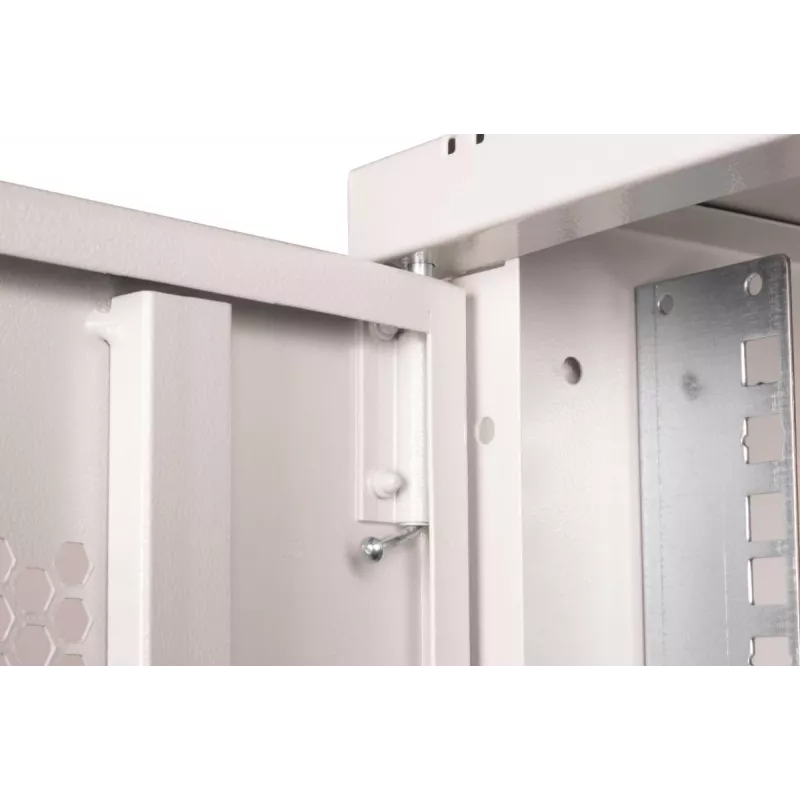 DIGITUS 19 collu 7U sienas montāžas skapis - SOHO Pro ar perforētām durvīm 370 x 540 x 400 mm neizjaukts