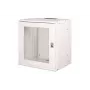 DIGITUS 19 collu 12U sienas montāžas skapis SOHO Pro perforētas durvis 595 x 540 x 400 mm neizjaukts
