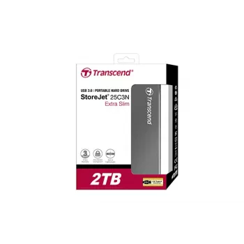 Transcend StoreJet 25C3 2TB pelēks
