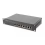 DIGITUS 8-Portu Gigabit Ethernet Slēdzis 10 inch 8x10/100/1000Mbps RJ45