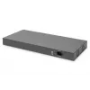 DIGITUS Fast Ethernet PoE slēdzis 16-portu PoE + 2 Combo, 250W PoE budžets