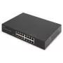 DIGITUS DN-80112-2 16 portu Gigabit komutators, 19 collu, neapkalpots