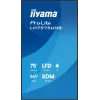 iiyama LH7575UHS-B2AG Signage Displejs 190,5 cm (75 inch) LCD 4K Ultra HD 500 cd/m² Melns Android 11 24/7