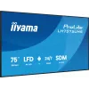 iiyama LH7575UHS-B2AG Signage Displejs 190,5 cm (75 inch) LCD 4K Ultra HD 500 cd/m² Melns Android 11 24/7