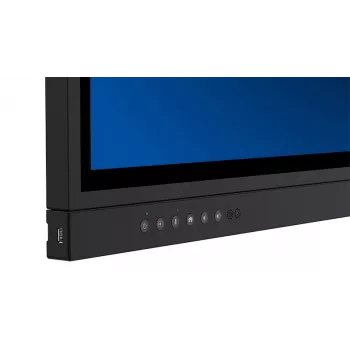 AVOCOR AVW-5555 interaktīvais displejs - 55 collu LED - 3840 x 2160 4K UHD - Melns ar skārienekrānu (daudzpunkts) / kamera