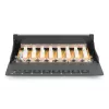 DIGITUS Patch Panel CAT6 8-portu Ekranēts Melns