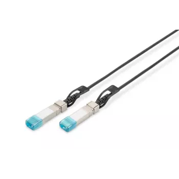 DIGITUS SFP+ 10G DAC kabelis 1m AWG 30, HP HPE saderīgs