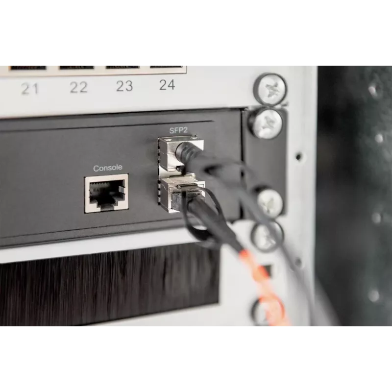 DIGITUS SFP+ 10G DAC kabelis 1m, AWG 30 Cisco, Ubiquiti, Allied Telesis, Allnet, D-Link, Edimax, Intellinet, KTI Networks