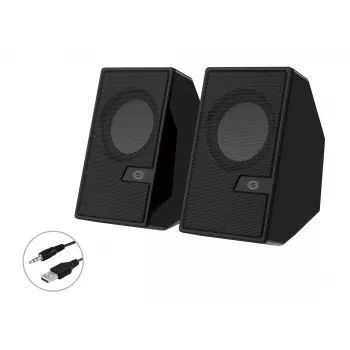Conceptronic BJORN 2.0 kanālu datora skaļrunis ar Bluetooth, 6W
