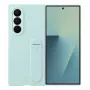 Samsung Galaxy Fold7 Silikona Maciņš, Samsung, Galaxy Z Fold7, 20.3 cm (8 colli), Piparmētru krāsa