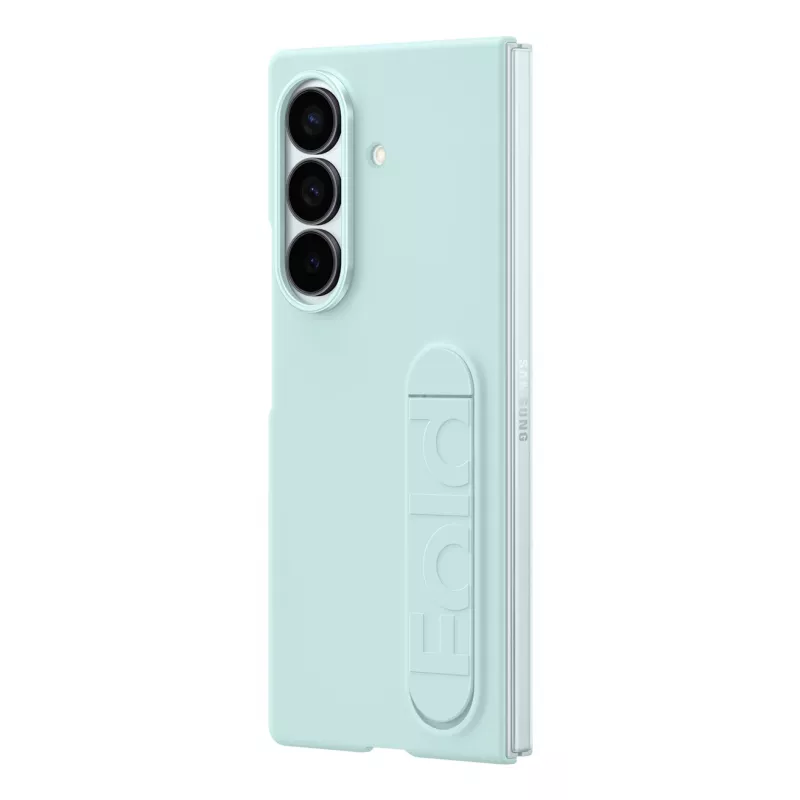 Samsung Galaxy Fold7 Silikona Maciņš, Samsung, Galaxy Z Fold7, 20.3 cm (8 colli), Piparmētru krāsa