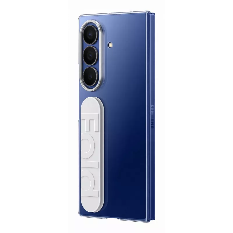 Samsung Galaxy Fold7 Caurspīdīgs Grip Maciņš