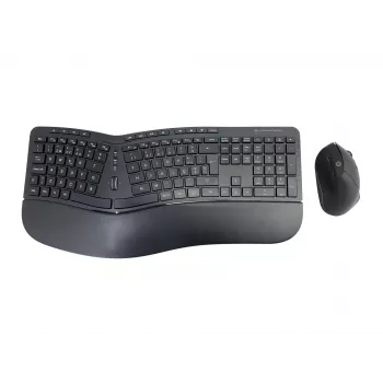 Conceptronic ORAZIO ERGO bezvadu ergonomiskais tastatūras un peles komplekts, Portugāles izkārtojums