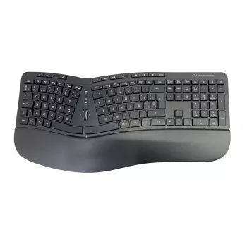 Conceptronic ORAZIO ERGO Bezvadu ergonomiskā tastatūra un pele komplektā, Spāņu izkārtojums