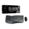 Conceptronic ORAZIO ERGO Bezvadu ergonomiskā tastatūra un pele komplektā, Spāņu izkārtojums