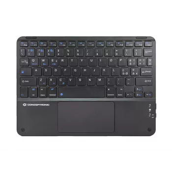 Conceptronic TOBIN01BIT 10 collu Bluetooth skārienpaliktņa tastatūra, itāļu QWERTY