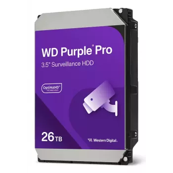 WESTERN DIGITAL Cietais disks - WD Purple Pro WD260PURP - 26TB - SATA 6Gb/s - 3.5in - 512MB kešatmiņa