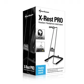 SHARKOON Shark X-rest Pro Melns