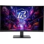 ASROCK Gaming Monitors Pg27qrt1b - 27 collas - 2560 x 1440 QHD - Izliekts - 180 Hz - Melns