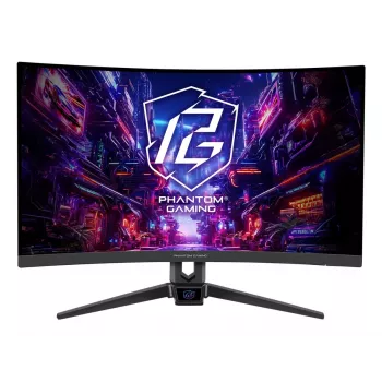 ASROCK Gaming Monitor PG27FRS1A - 27 collu - 1920x1080 FHD - Izliekts - 280 Hz - Melns