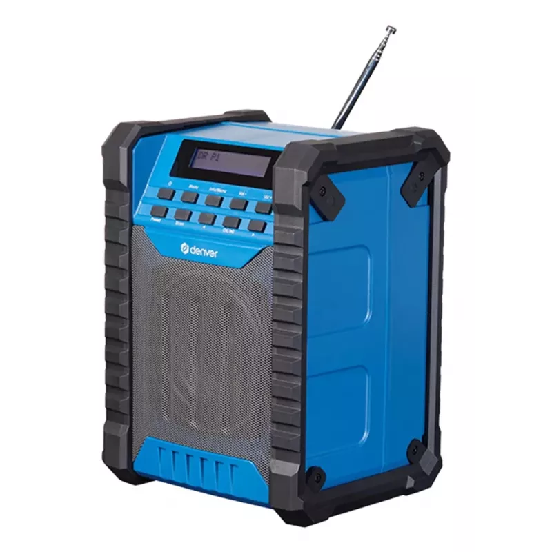 DENVER ELECTRONICS WRD-60 darba vietas DAB+ radio ar Bluetooth un prožektoru