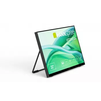 Hannspree HT220CUA monitors 54.5 cm (21.4 collas) 1920 x 1080 pikseļi Full HD LED ar skārienekrānu Melns