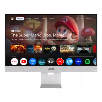 ASUS ZenScreen MS32UC datora monitors 80 cm (31,5 collu) 3840 x 2160 pikseļi 4K Ultra HD LED Pelēks, Balts