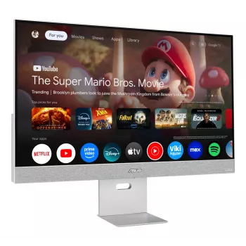 ASUS ZenScreen MS32UC datora monitors 80 cm (31,5 collu) 3840 x 2160 pikseļi 4K Ultra HD LED Pelēks, Balts