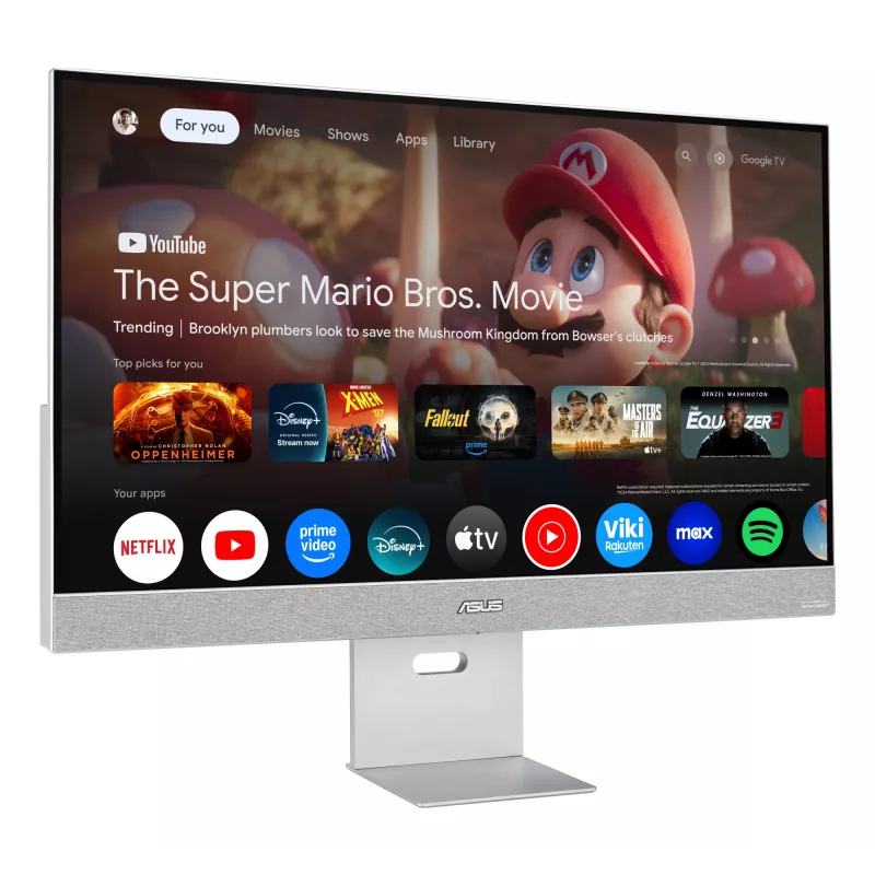 ASUS ZenScreen MS32UC datora monitors 80 cm (31,5 collu) 3840 x 2160 pikseļi 4K Ultra HD LED Pelēks, Balts
