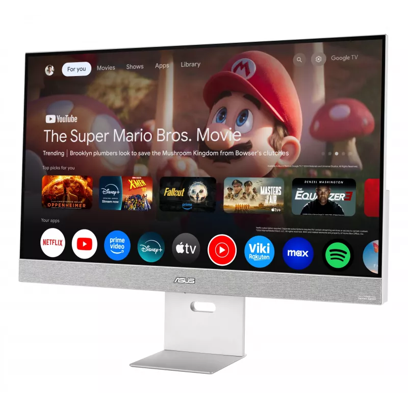 ASUS ZenScreen MS32UC datora monitors 80 cm (31,5 collu) 3840 x 2160 pikseļi 4K Ultra HD LED Pelēks, Balts