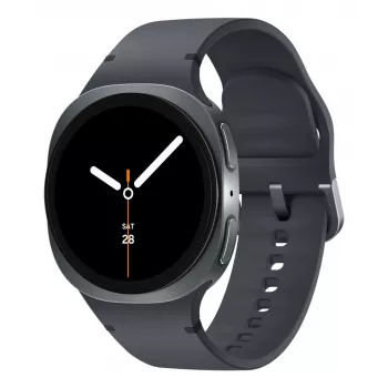 Samsung Galaxy Watch 8 3.3 cm (1.3 collu) AMOLED 40 mm Digitāls 438 x 438 pikseļi Skārienekrāns Grafīts Wi-Fi GPS (satelīts)