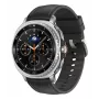 Samsung Galaxy Watch8 Classic 46mm Melns Bluetooth/Wi-Fi Hibrīda eko-ādas siksniņa S/M/L (SM-L500NZKADBT)