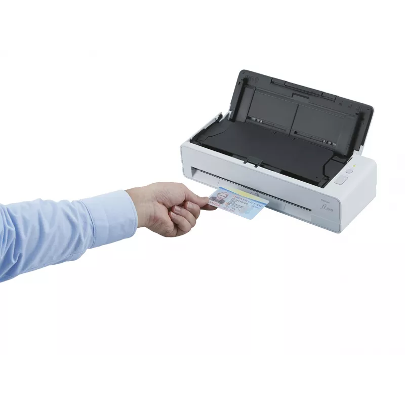 Ricoh fi-800R skeneris ar ADF un manuālo padevi 600 x 600 DPI A4 Melns, Balts