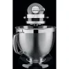 KitchenAid virtuves kombains Artisan 5KSM185PS — 4,8 L nerūsējošā tērauda bļoda, 300 W, 10 ātrumi, melns