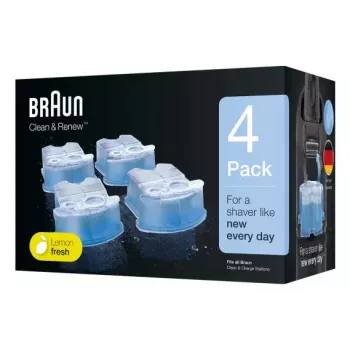 Tīrīšanas kārtridžs Braun CCR4 Blue 4 gab.