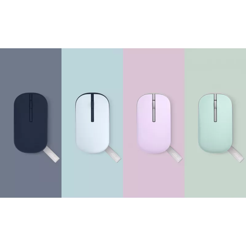 ASUS Marshmallow MD100 pele Office Ambidextrous RF Wireless + Bluetooth Optiskā 1600 DPI