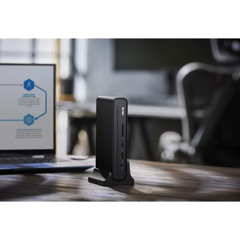 ASUS Triple Display USB-C Dock Duo DC301 vadu dokstacija melna