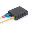 DIGITUS DN-82120-1 Gigabit datu nesēju pārveidotājs, daudzmodu, 10/100/1000Base-T uz 1000Base-SX, RJ45 / SC, 850 nm, līdz 0,5 km
