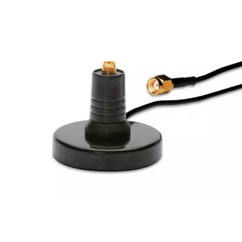 DIGITUS Wireless LAN antennes pamatne ar magnētisko stiprinājumu, RP-SMA savienotājs, 1.5m zemas zudumu kabelis